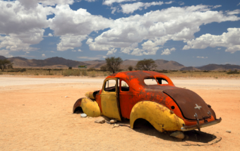 Car Wreck of Solitaire, Namibia
