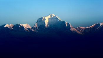 Dhaulagiri in blue, Nepal