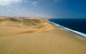 Namib Desert meets the ocean