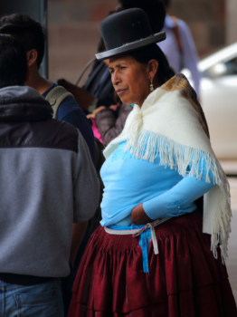 Peruvian woman