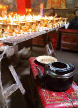 Tibetan monastery utensils