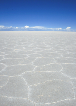 dry salt at Solar de Uyuni
