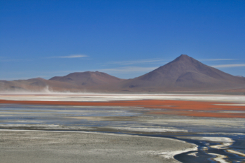 lagoon Colorado, Bolivia