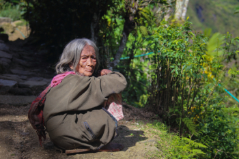 old woman, Philippines