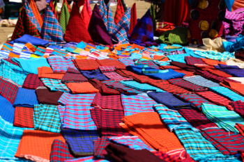 palette of maasai clothing