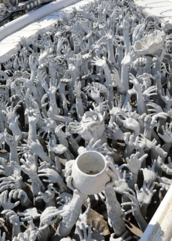 sculptural group at Wat Rong Khun, Thailand
