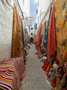 street colors of Essaouira, Morocco