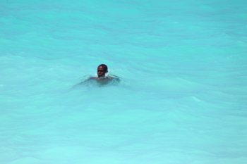 turquoise water of Zanzibar