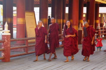 young monks in Myanmar
